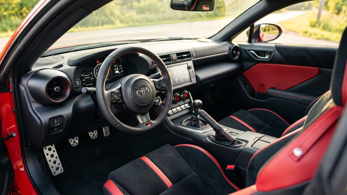 Toyota startup sounds mood — car interior