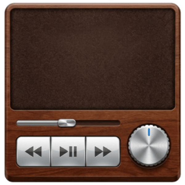 Tube radio — a widget that fits the Retro Vintage CarPlay theme